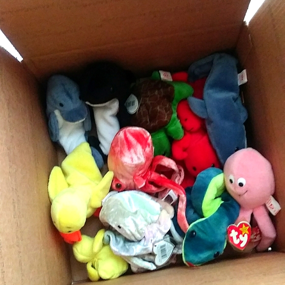 Ty Mystery 12 Each Rare VINTAGE: Pinchers-Inky- Quackers-Speedy-Wiggly-AND MORE! - Picture 1 of 14